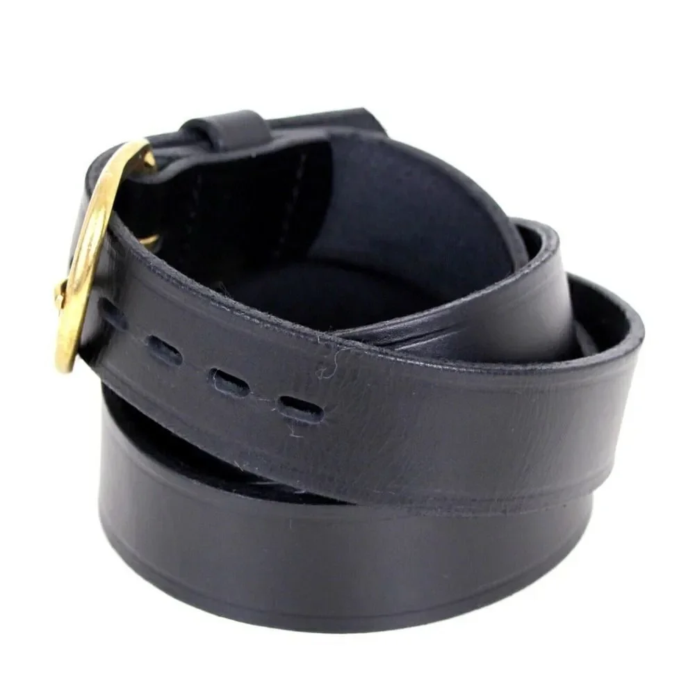 Twin Mill BLACK GENUINE LEATHER 1.25